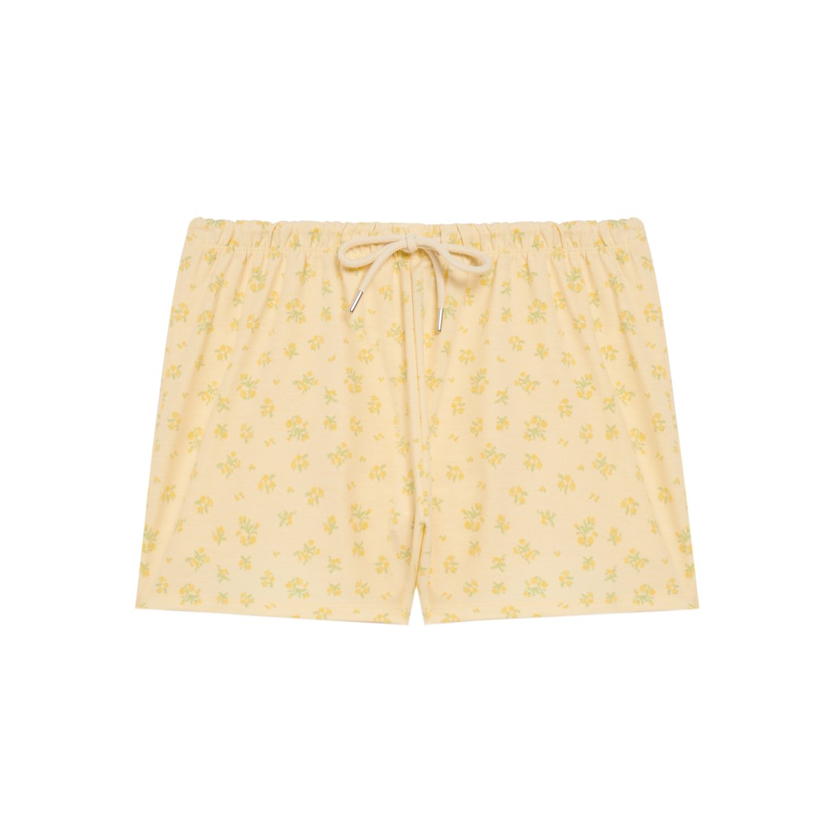 Short en molleton ELLINIZ jaune, UNDIZ