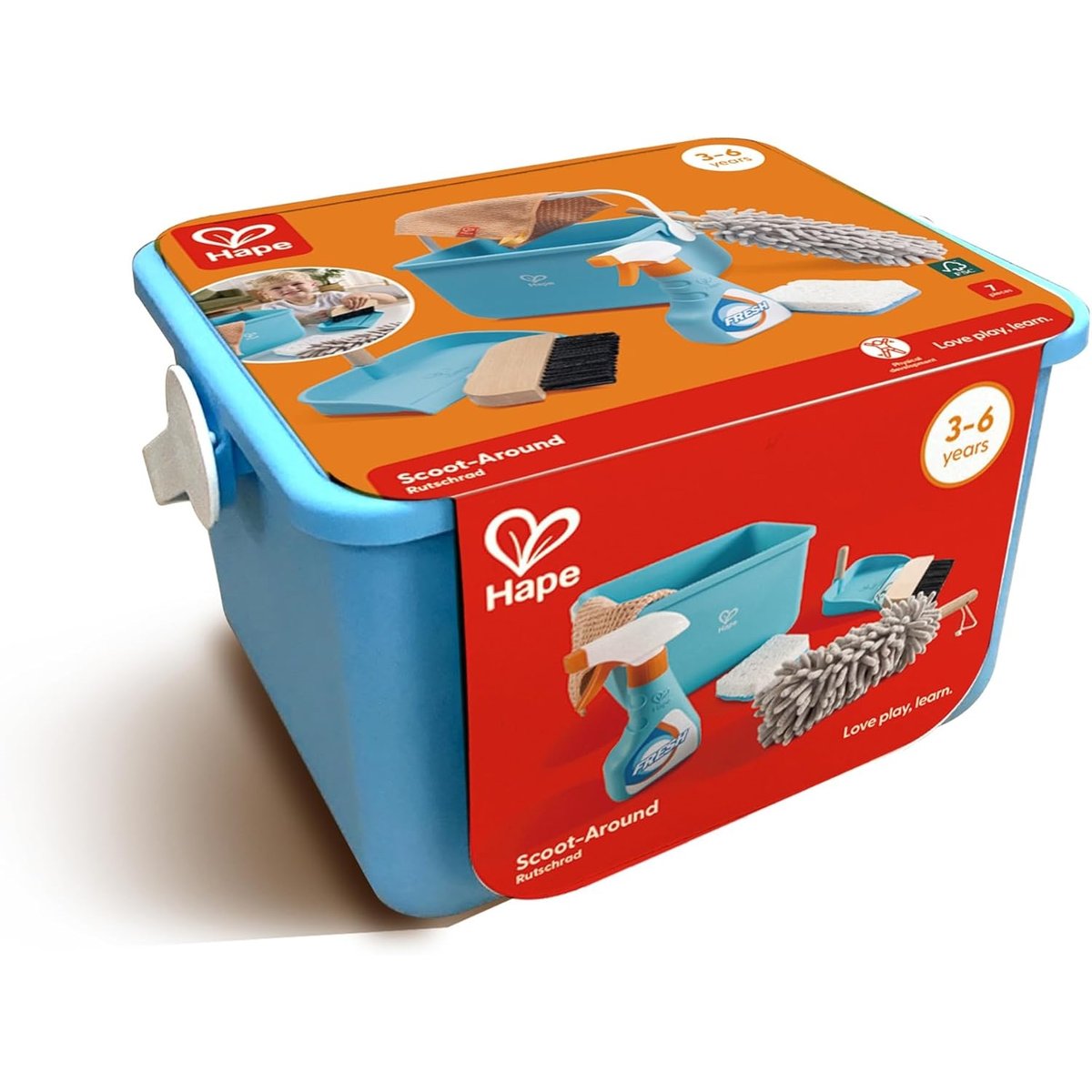 Kit de Nettoyage pour Enfants bleu, HAPE