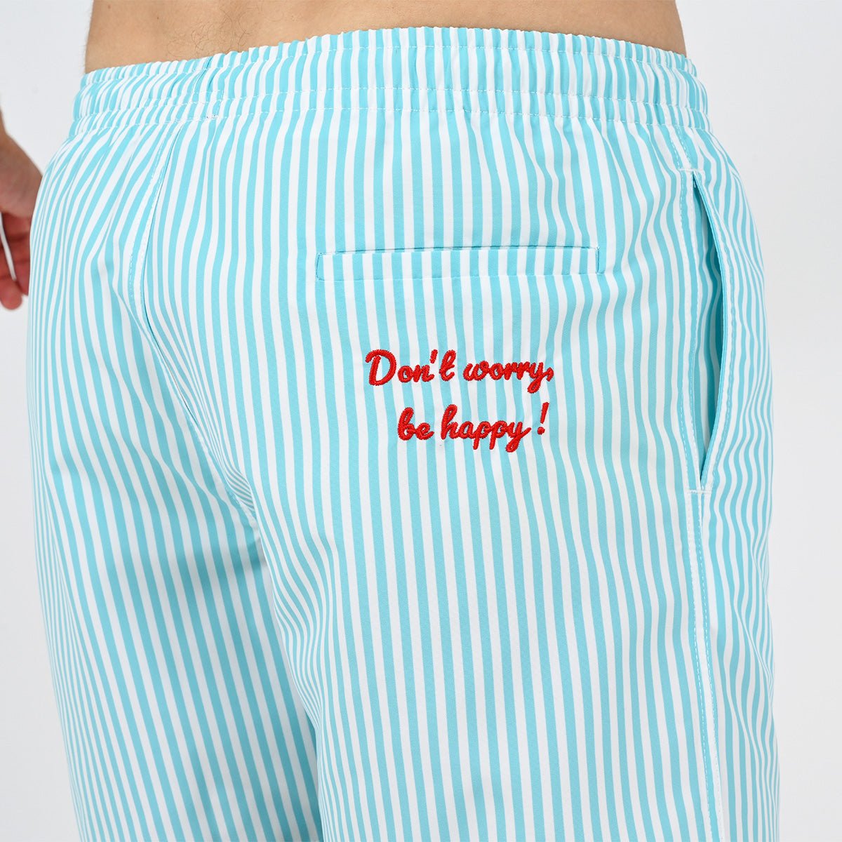 Short de bain Le Nautique Bleu bleu ciel, VENDREDI