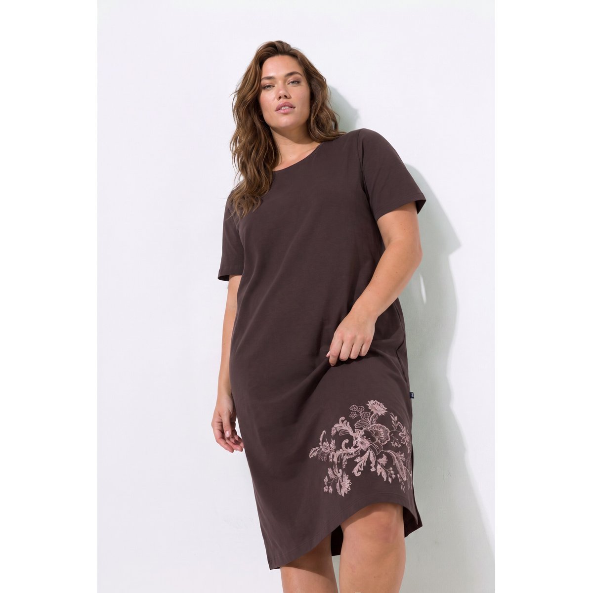 Lot de 2 chemises de nuit marron pin, ULLA POPKEN