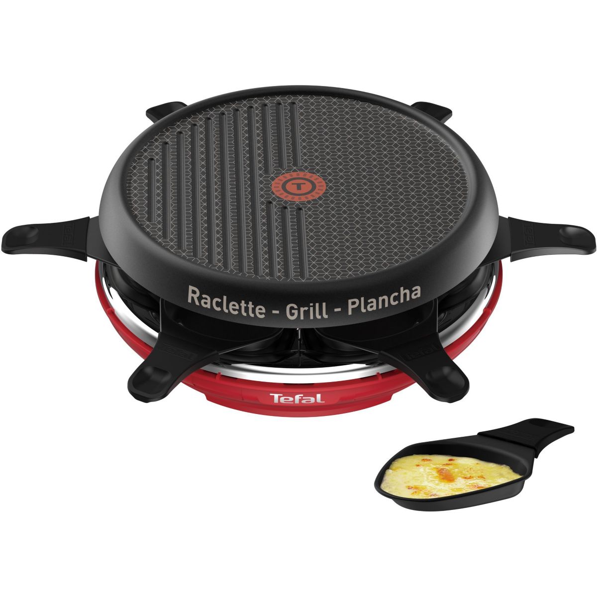 Raclette RE12A512 Colormania rouge rouge, TEFAL