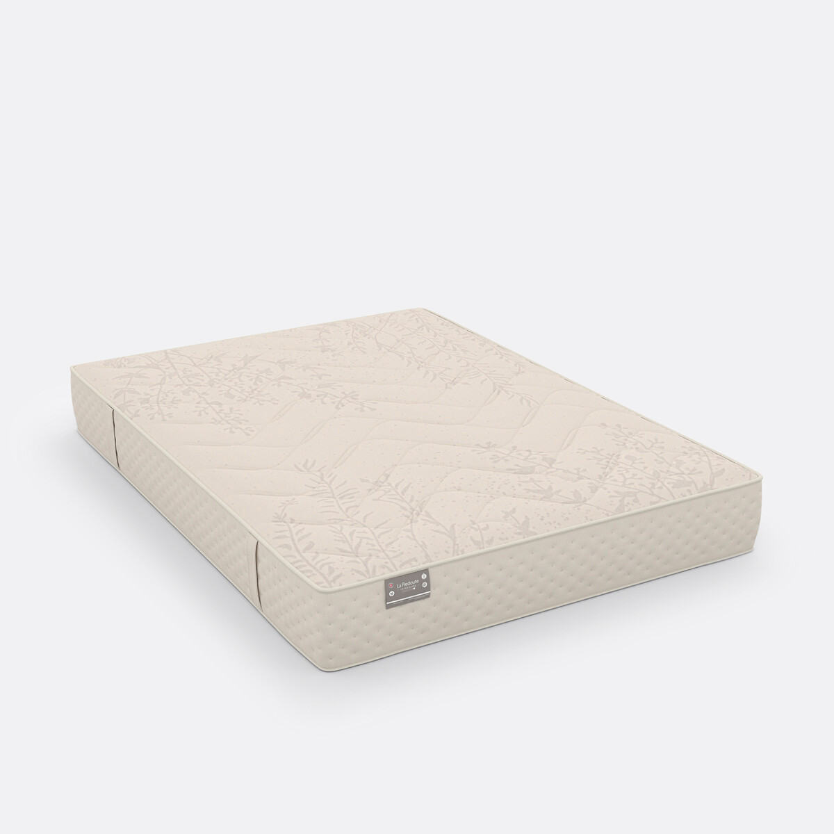 Matelas 651 ressorts, 5 zones, soutien mi-ferme, accueil moelleux beige lin, LA REDOUTE INTERIEURS
