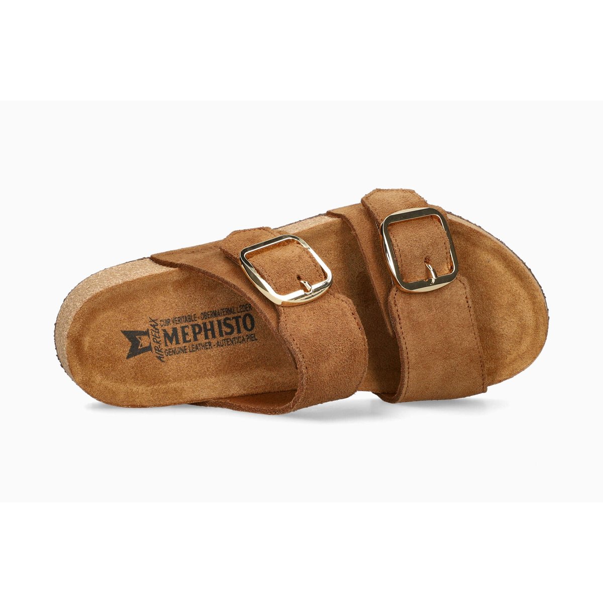 Sandales en cuir BAYANE marron tobacco 5149, MEPHISTO