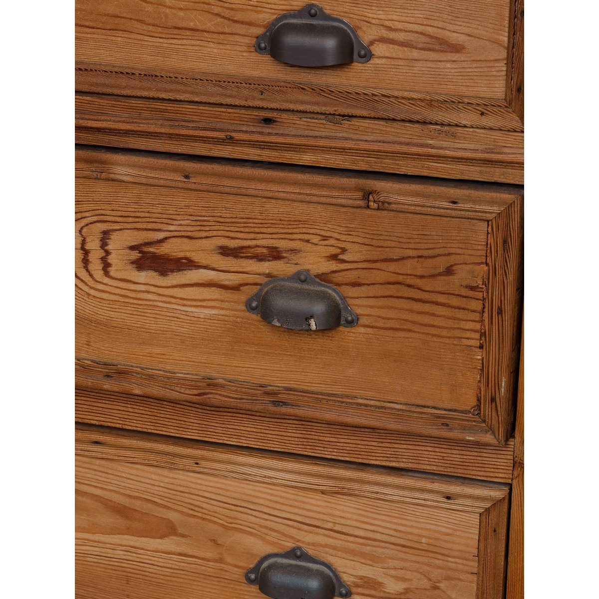 Commode en bois Garance N°641 - Bon état bois foncé, DEBONGOUT