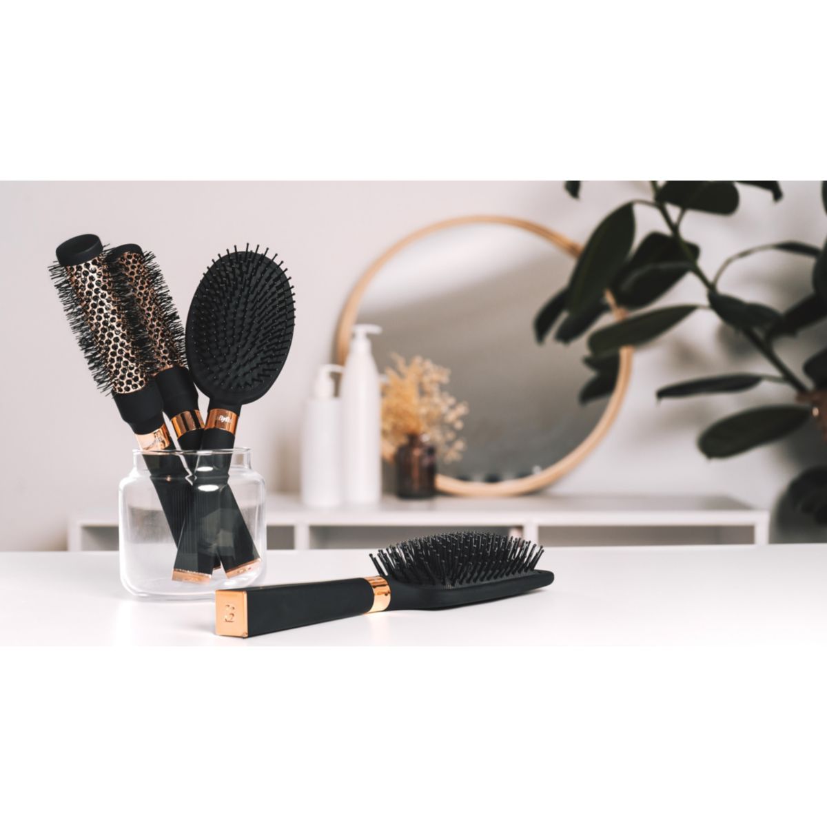Brosse à cheveux DETANGLE CLASSIQUE couleur unique, BABYLISS