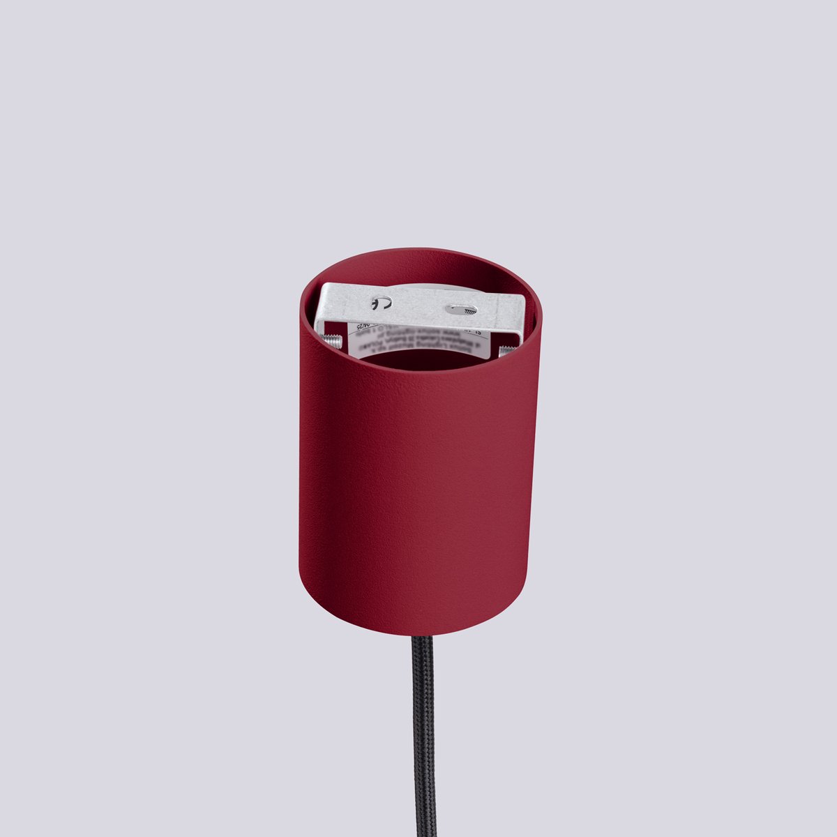 Suspension Aluminium Bourgogne G9 1 Halo rouge, EDEN