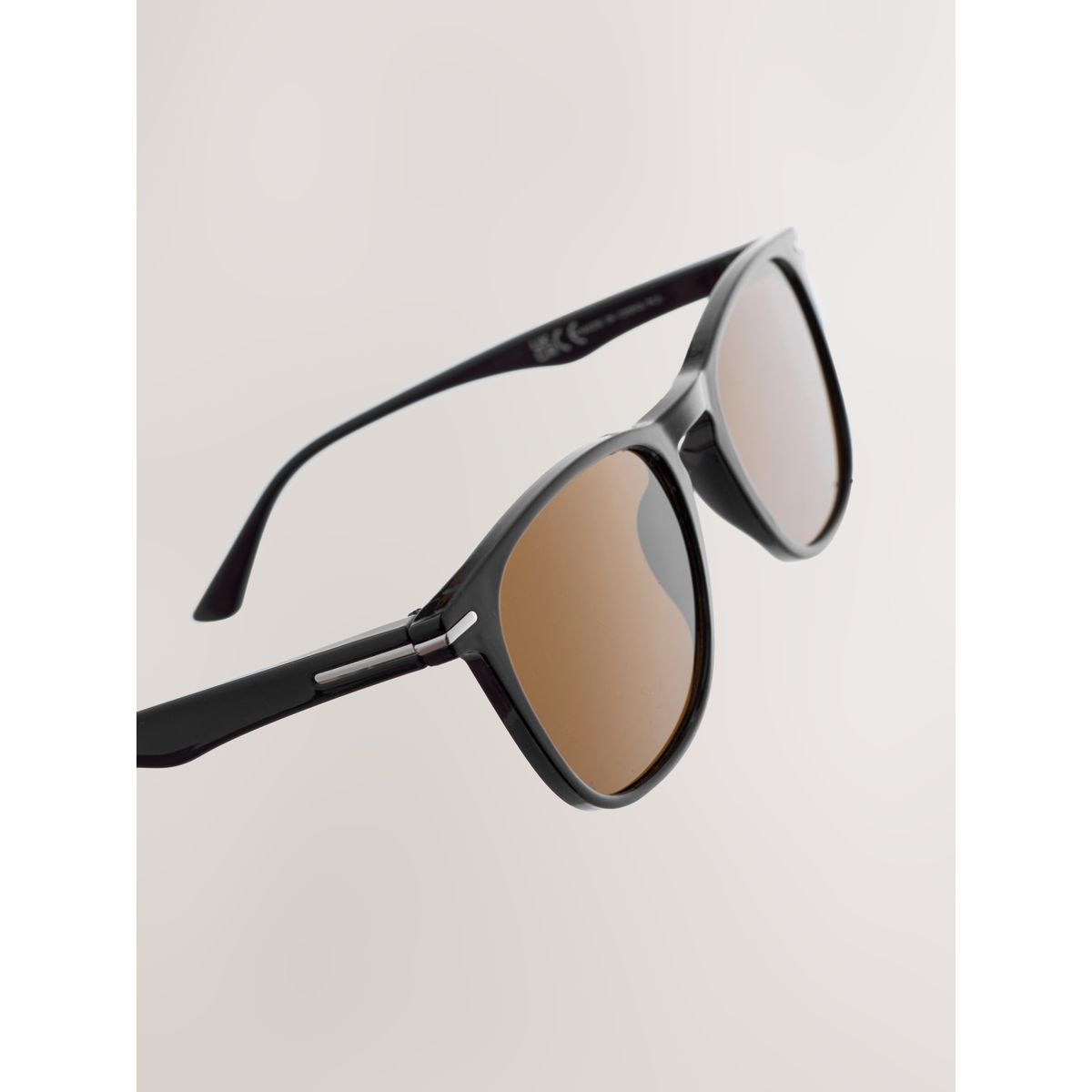 Lunettes de soleil rondes noir, NEXT