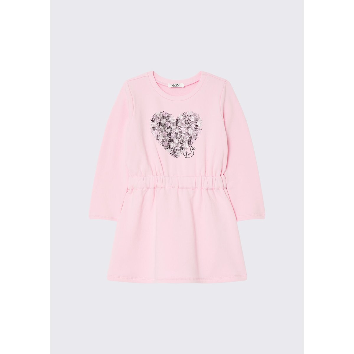 Robe courte en sweat rose, LIU JO