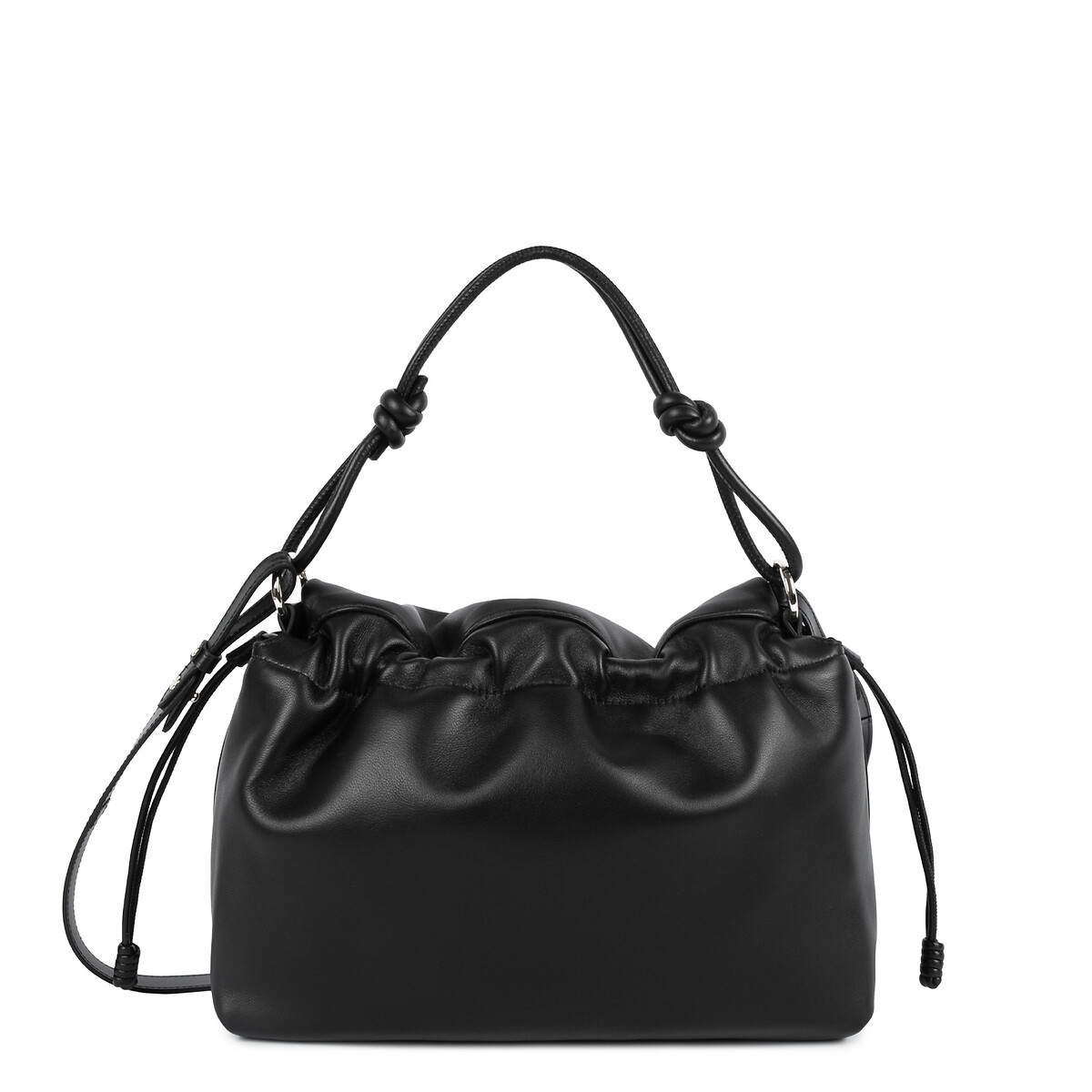 Sac en cuir souple, LUSH noir, LANCASTER