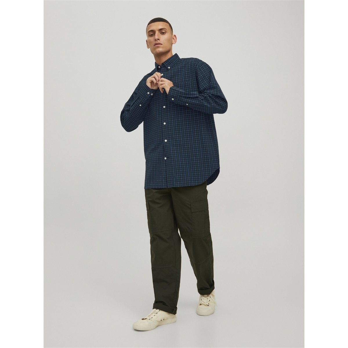 Chemise À Boutons navy blazer, JACK & JONES