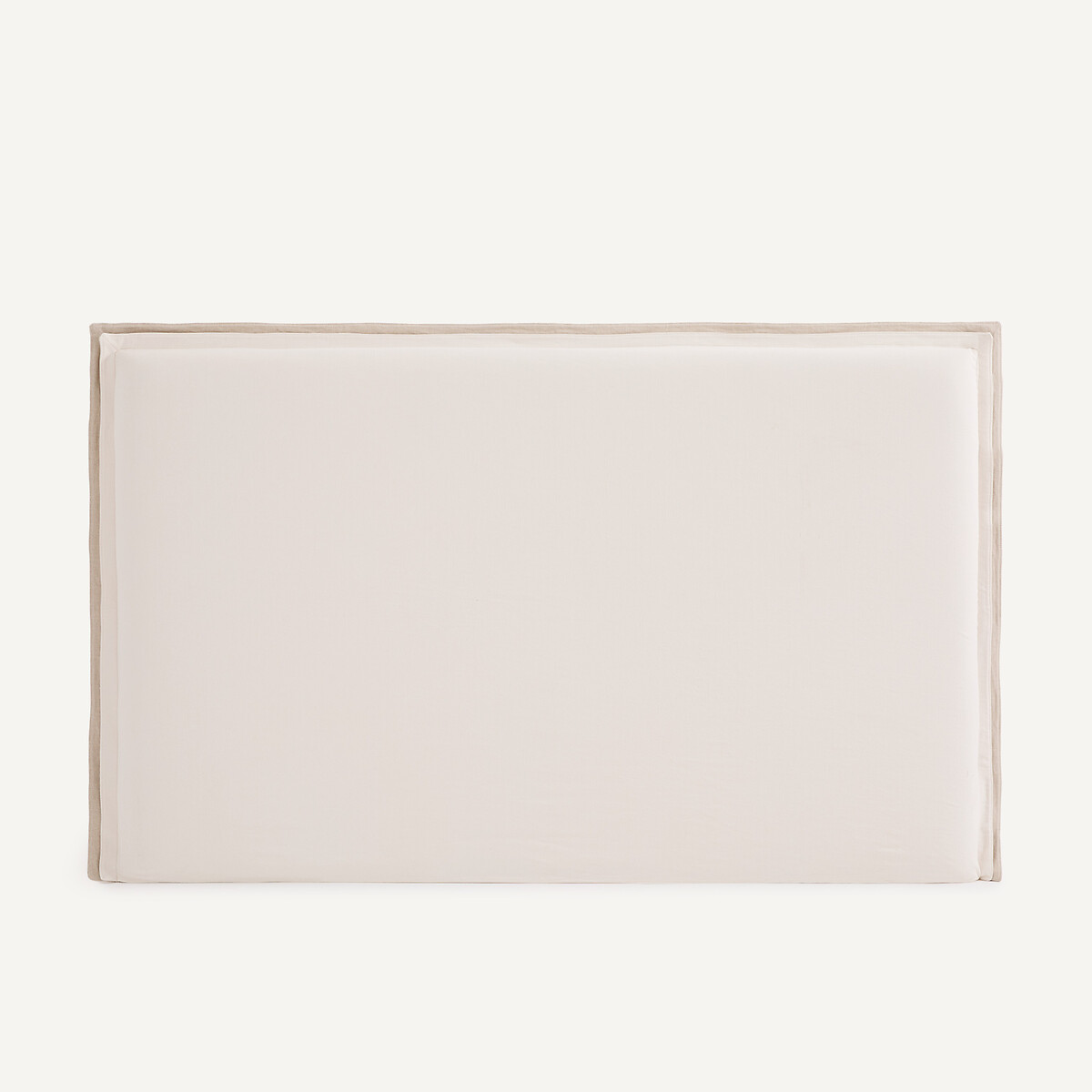 Housse pour tête de lit, en lin et coton, CONNOR blanc/lin, AM.PM