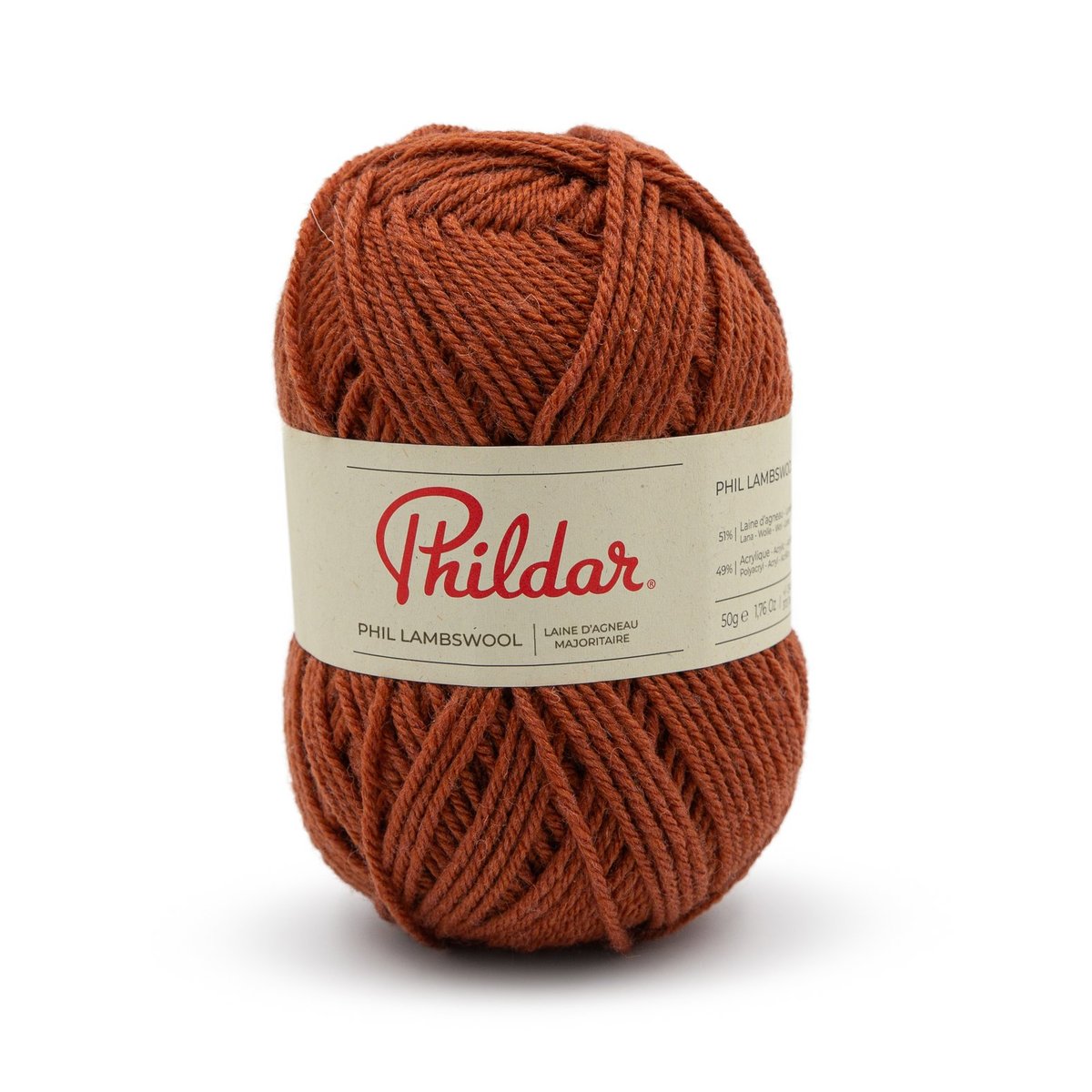 Phil Lambswool orange, PHILDAR