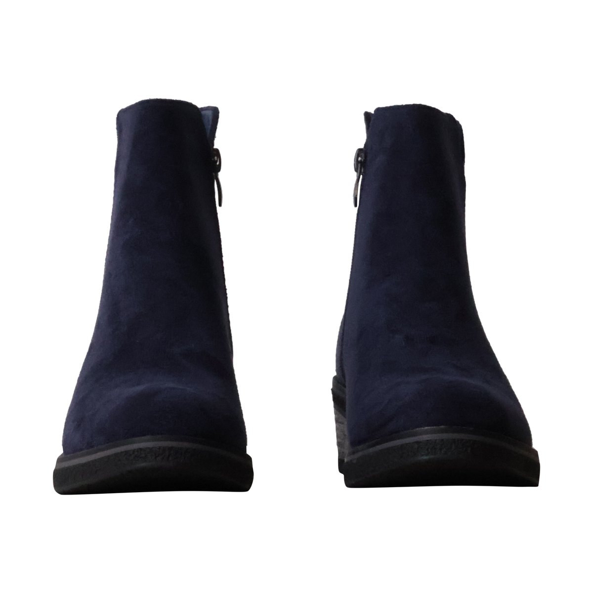 Bottines à Zip bleu, ENZA NUCCI