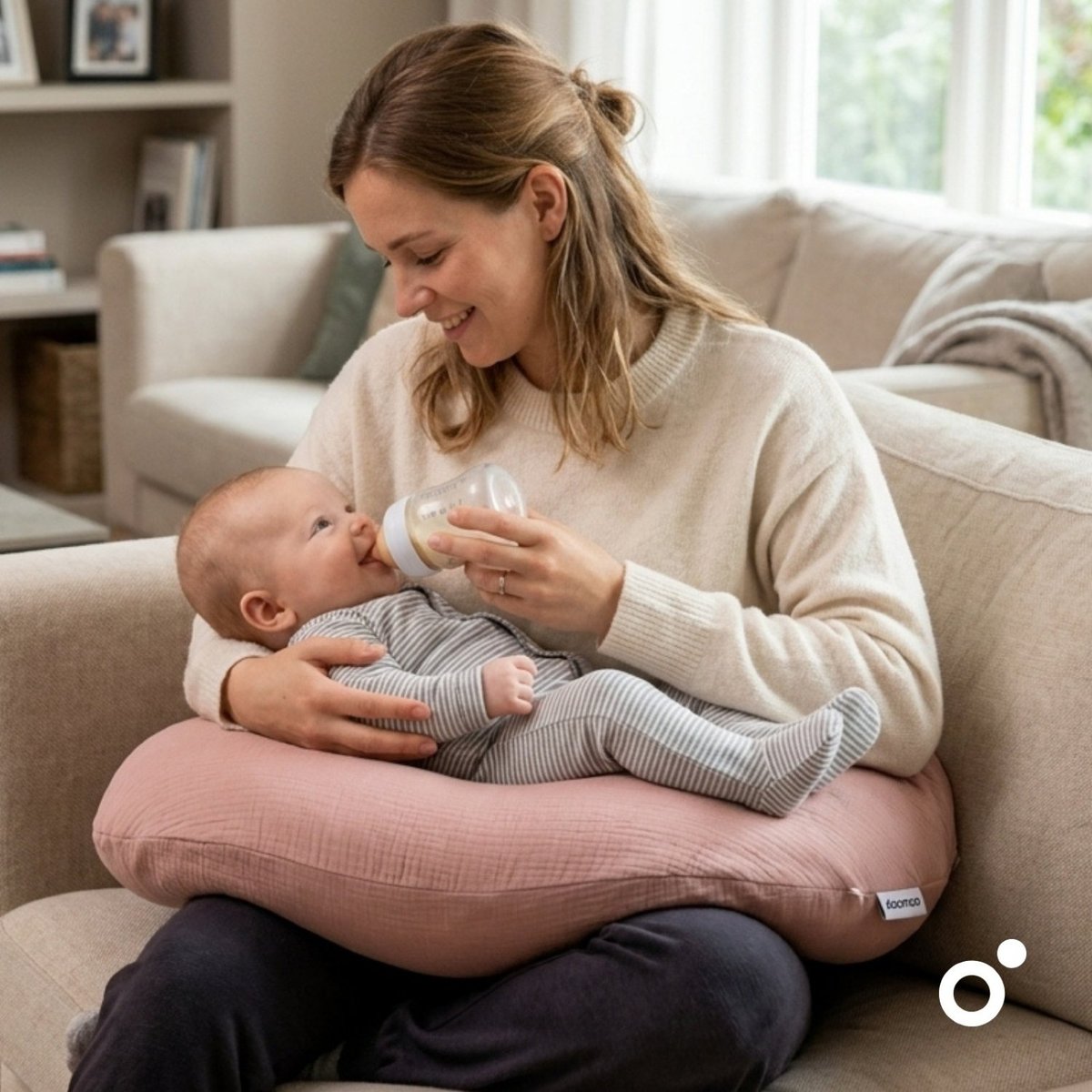 Coussin de maternité Comfy Big Tetra rose, BABYMOOV