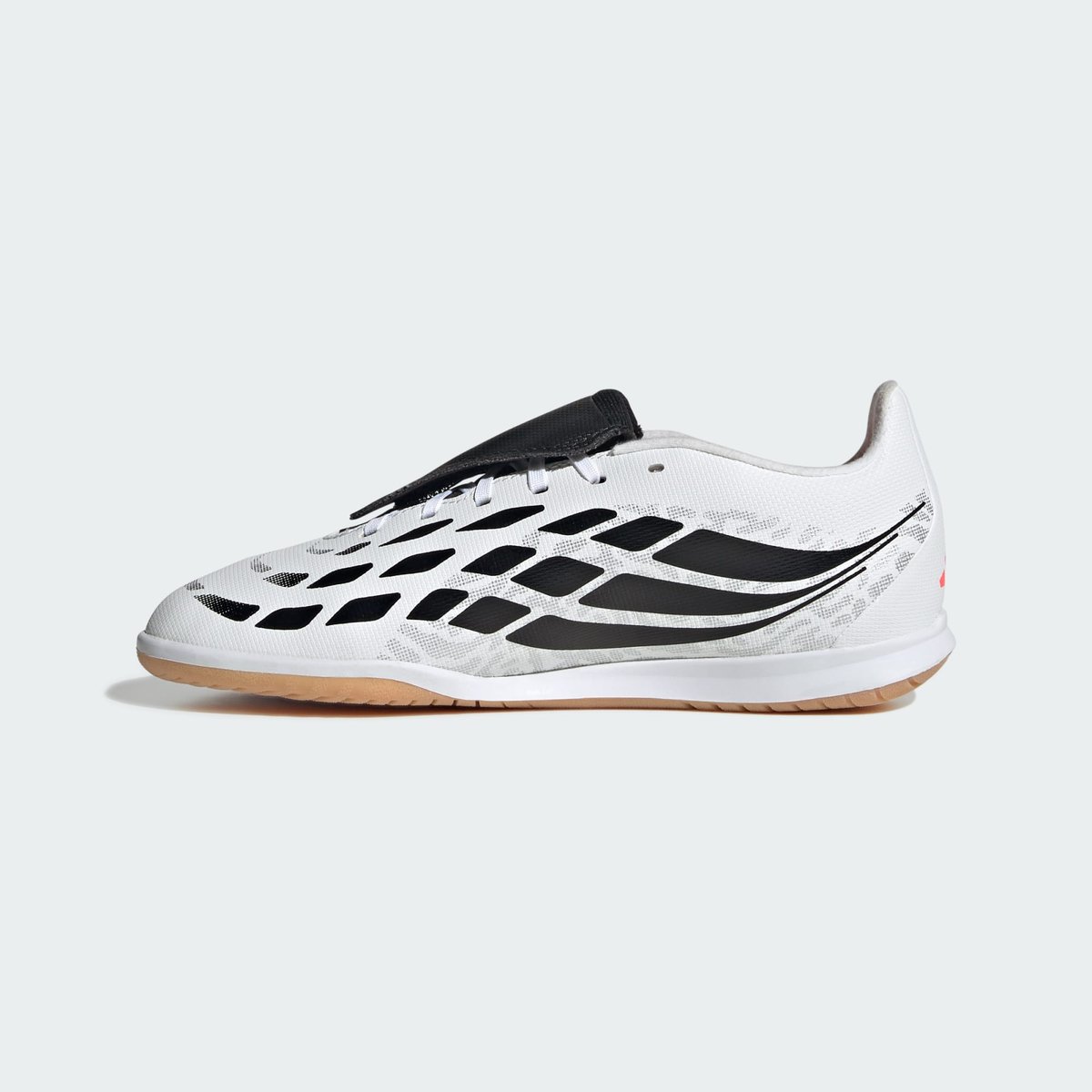 Chaussure De Football Indoor Predator Club Fold-Over Tongue Sala Enfants Chaussure De Football Indoor Predator Club Fold-Over Tongue Sala Enfants cloud white / solar turbo / core black, adidas Performance