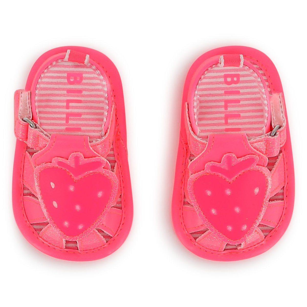 Sandales à  brides rose fluo, BILLIEBLUSH