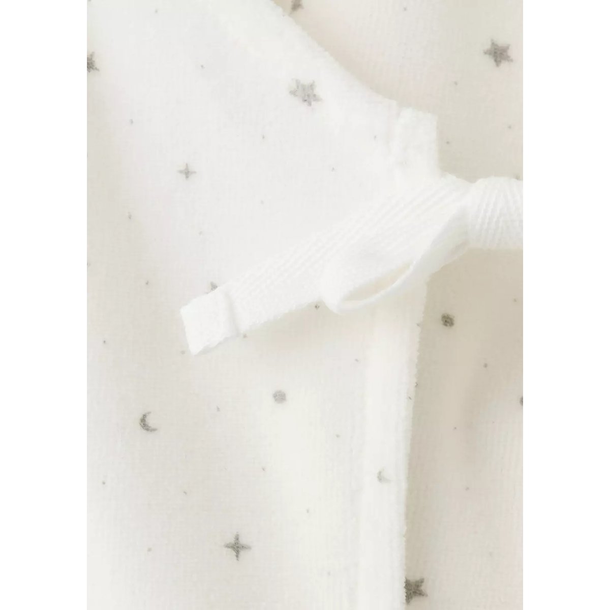 Ensemble pyjama coton blanc cassé, MANGO HOME