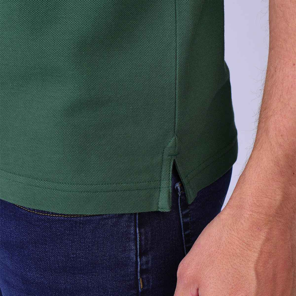Polo Collin vert, MISE AU GREEN