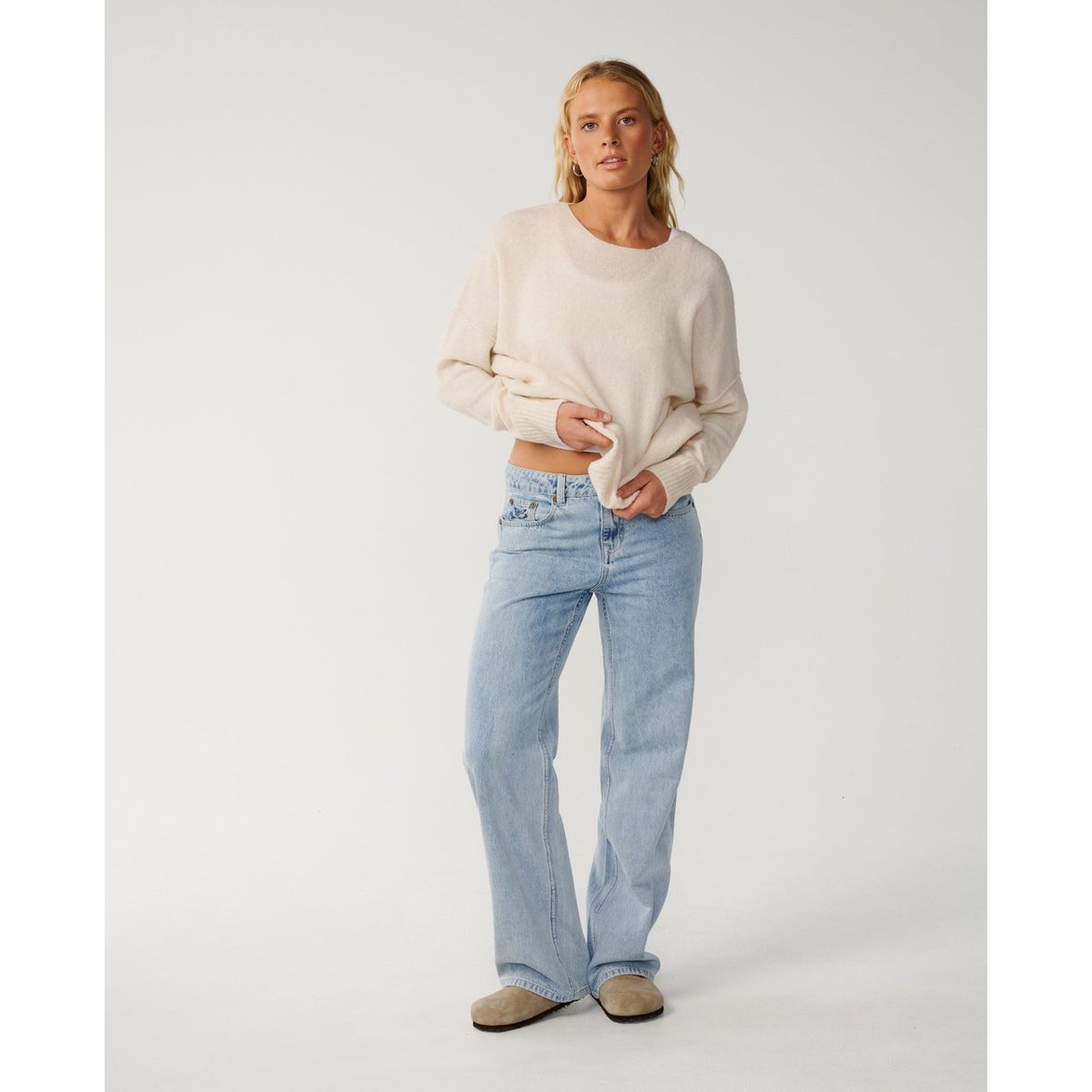 Pull EMILY ecru marle, RIP CURL