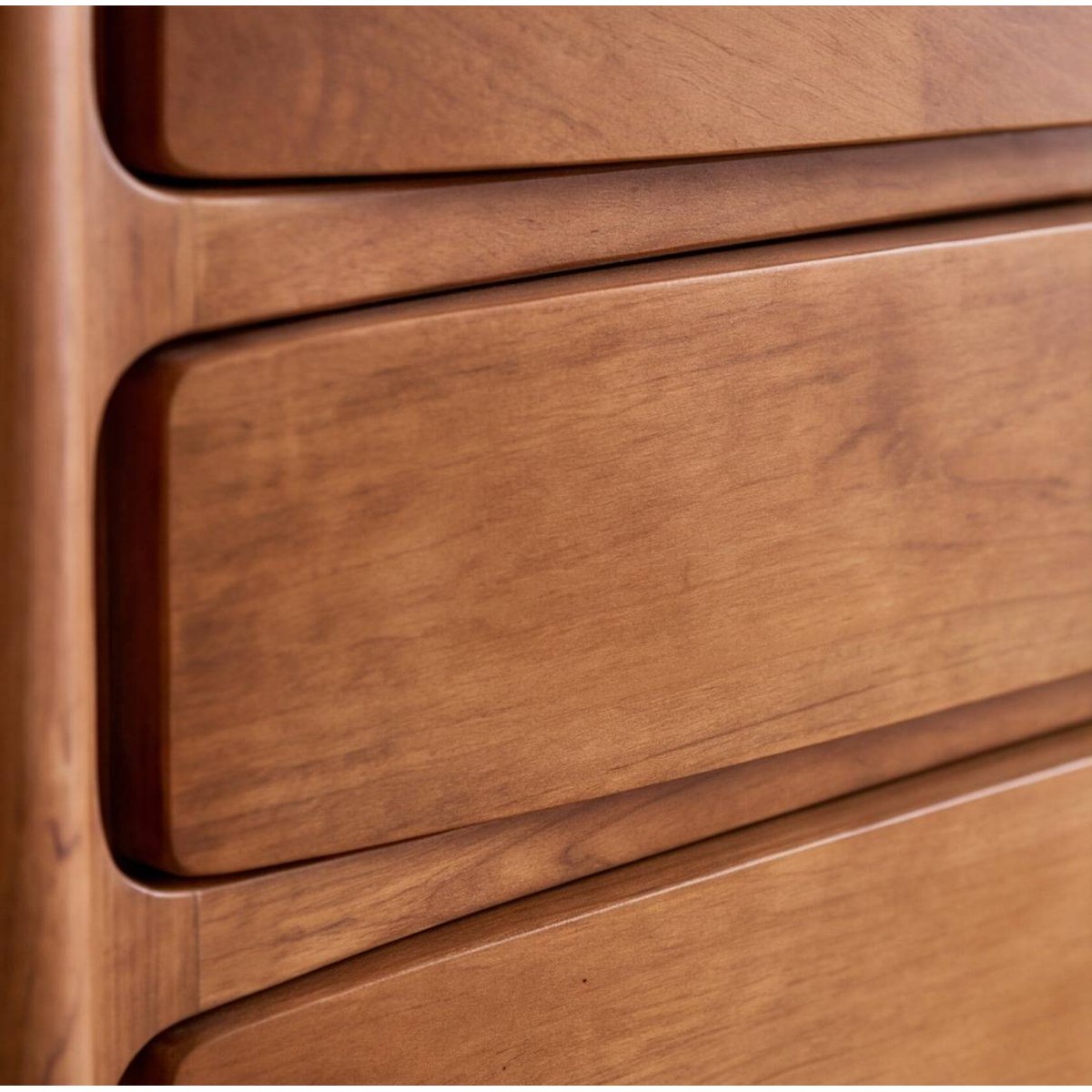 Commode 6 tiroirs ROSANA bois clair, MADE IN MEUBLES