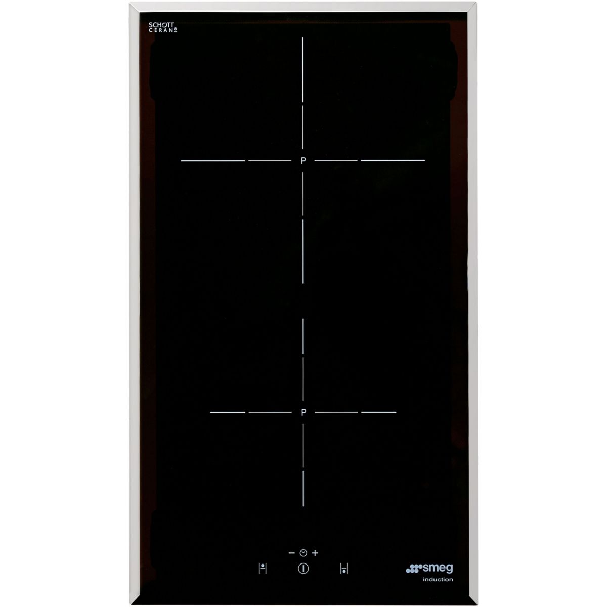 Domino induction SI5322B noir, SMEG