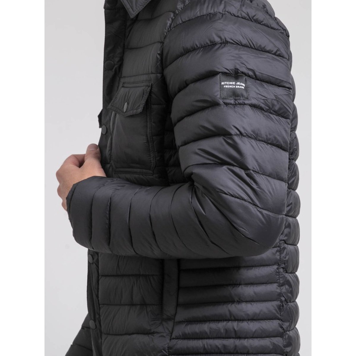 Doudoune Blouson Zamachy noir, RITCHIE