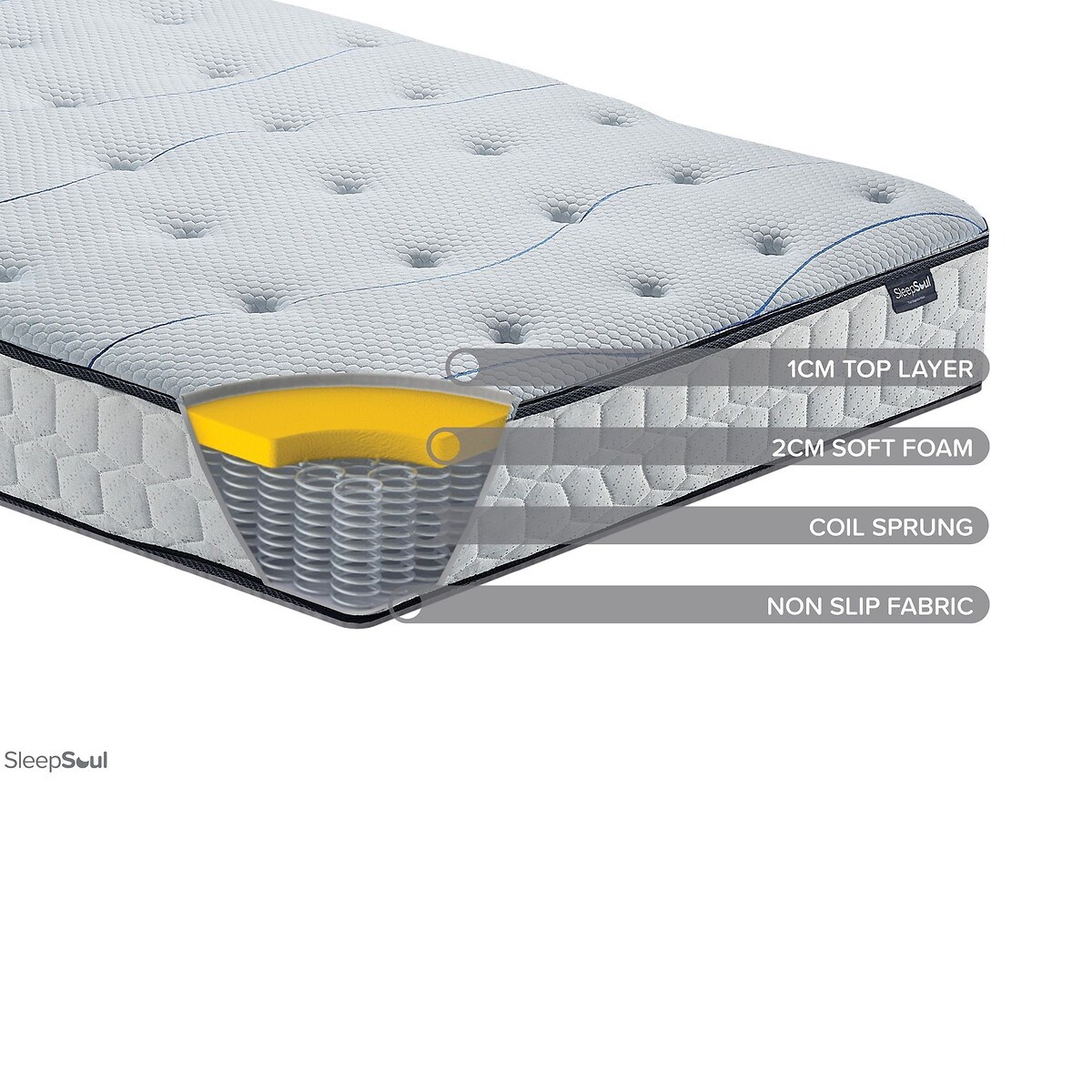 SleepSoul Air Mattress white, SLEEPSOUL