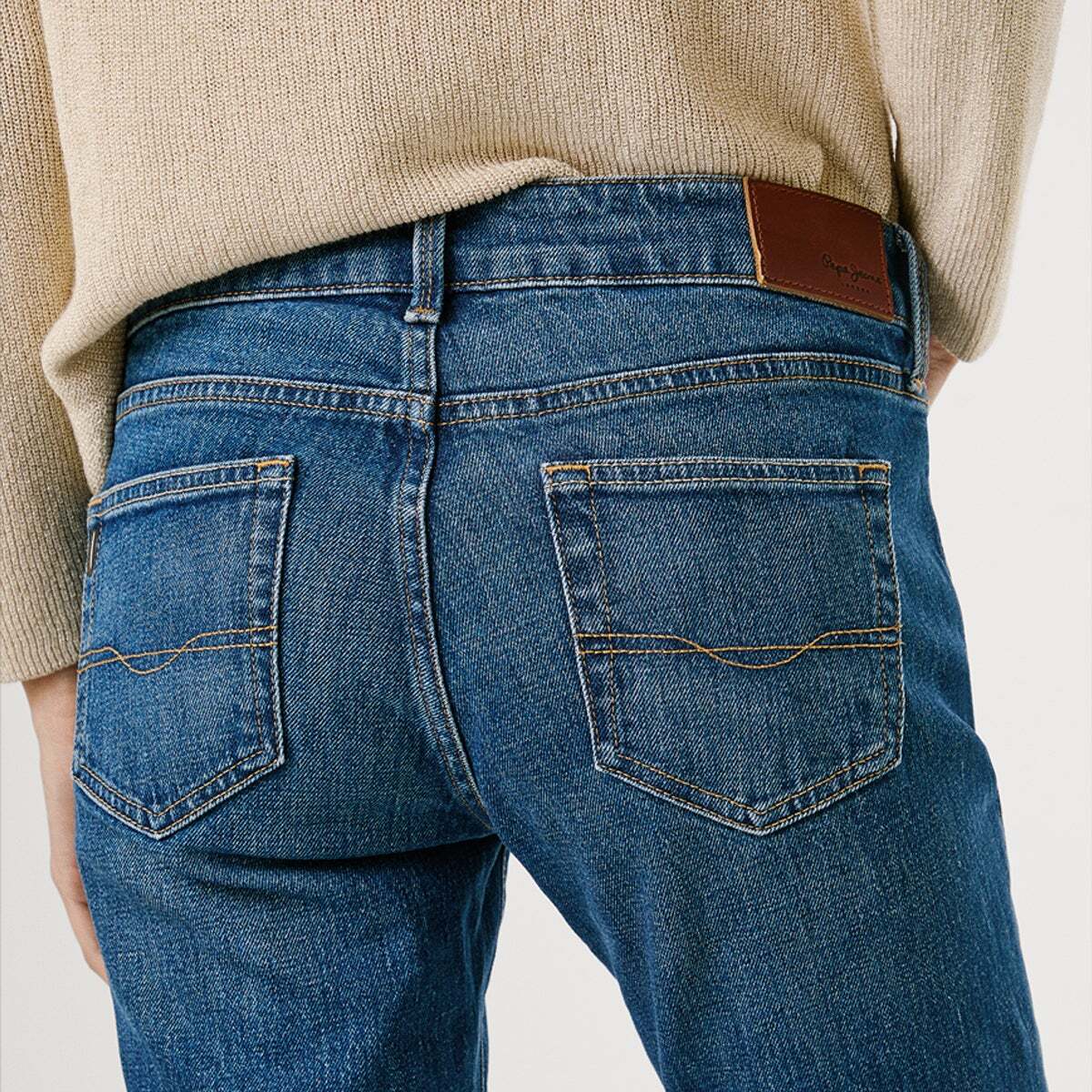 Jean Coupe Bootcut, Taille Basse vintage true blue /ee3, PEPE JEANS