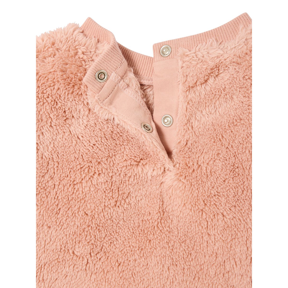 Ensemble bébé sweat-shirt + jupon rose poudré, VERTBAUDET