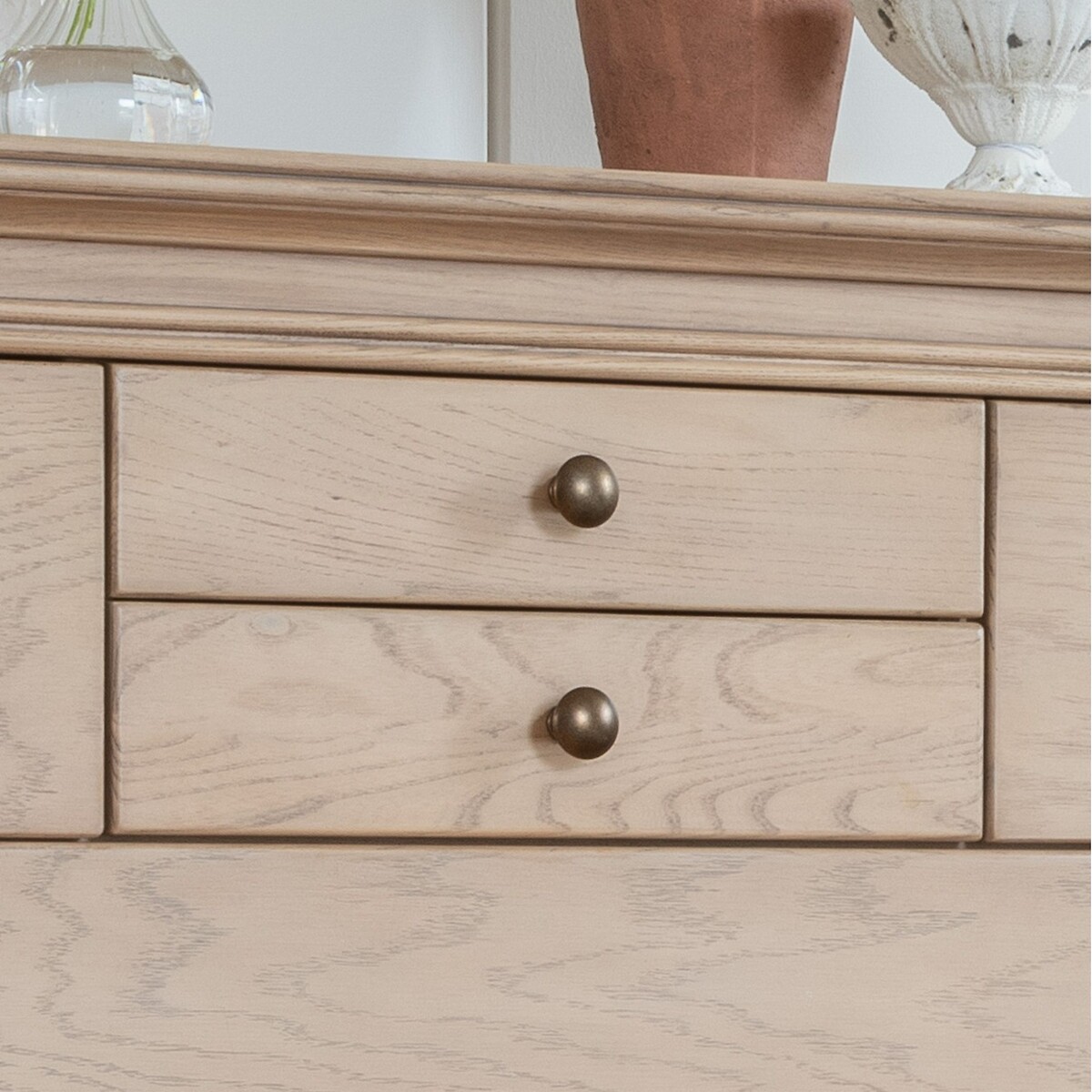 Toulon Oak 8 Drawer Merchant Chest light oak wood, WILLIS & GAMBIER