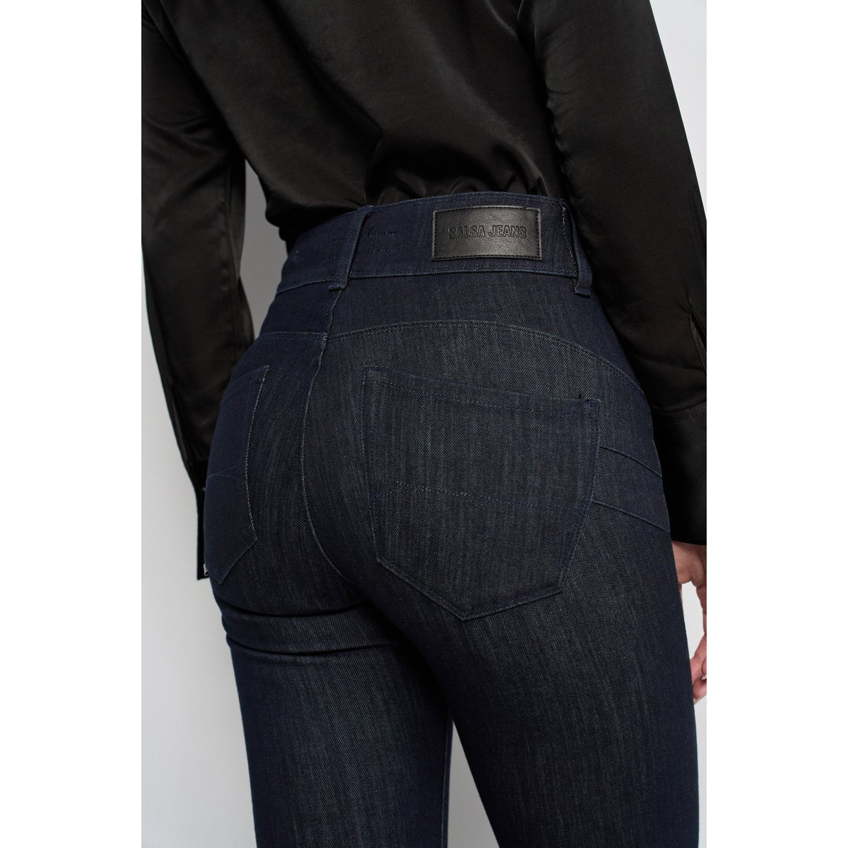 JEANS SECRET SLIM RINSE WASH bleu foncé, SALSA JEANS