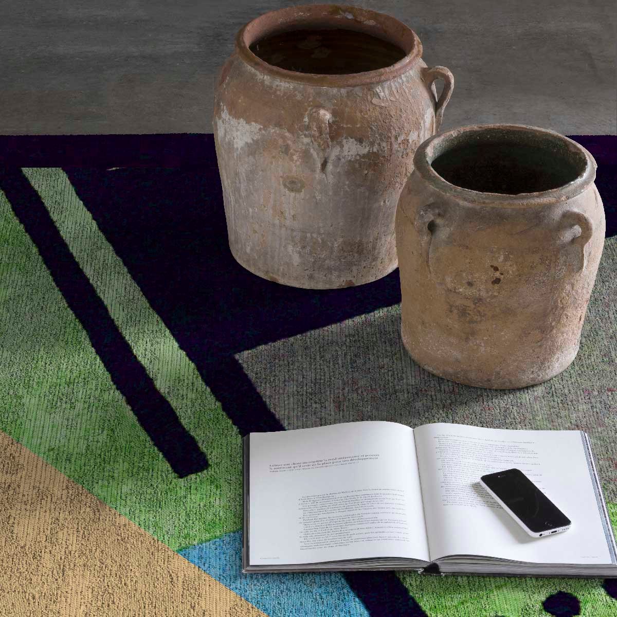 Tapis de salon METROPOL multicolore, NAF NAF HOME