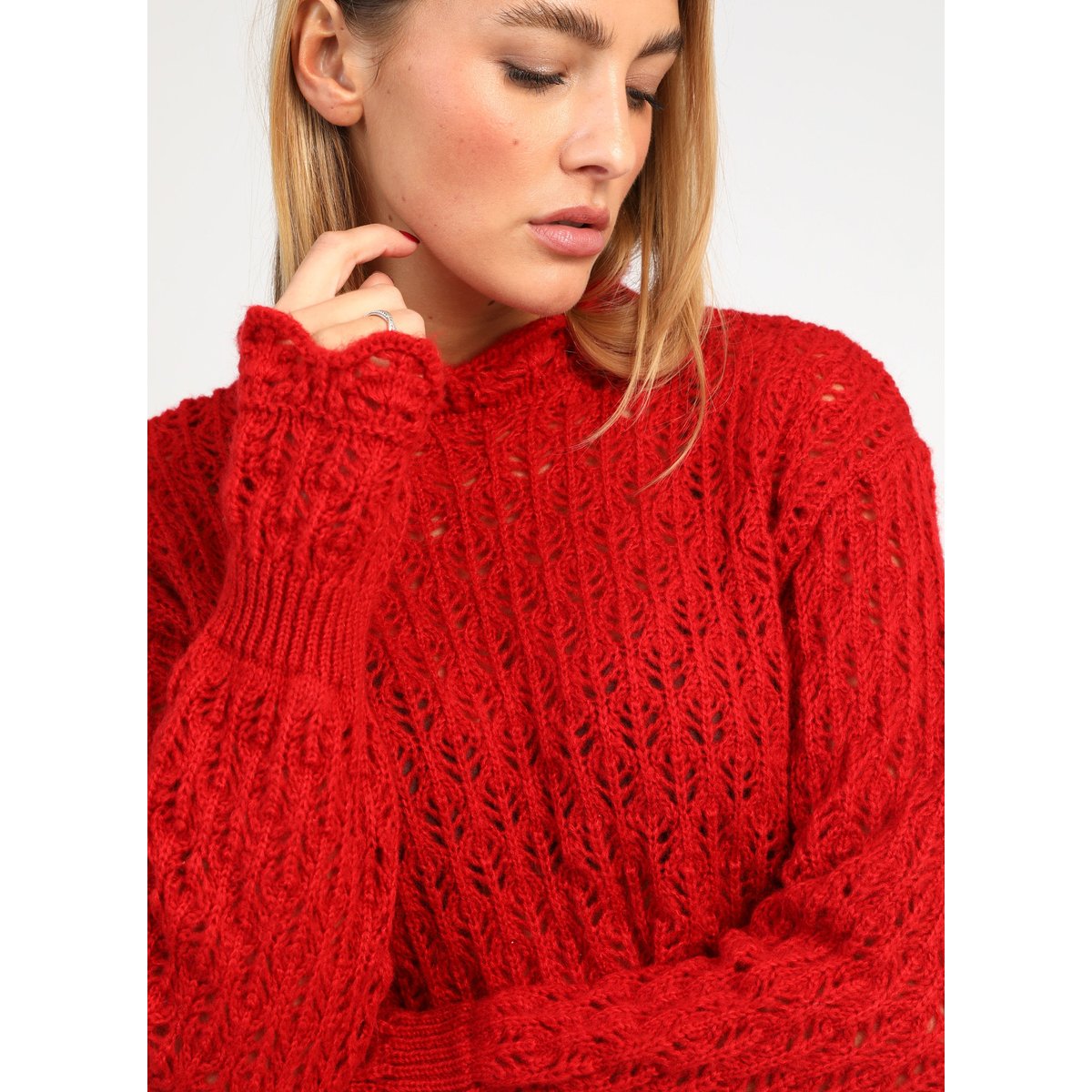 Pull LYSETTE rouge, AN'GE