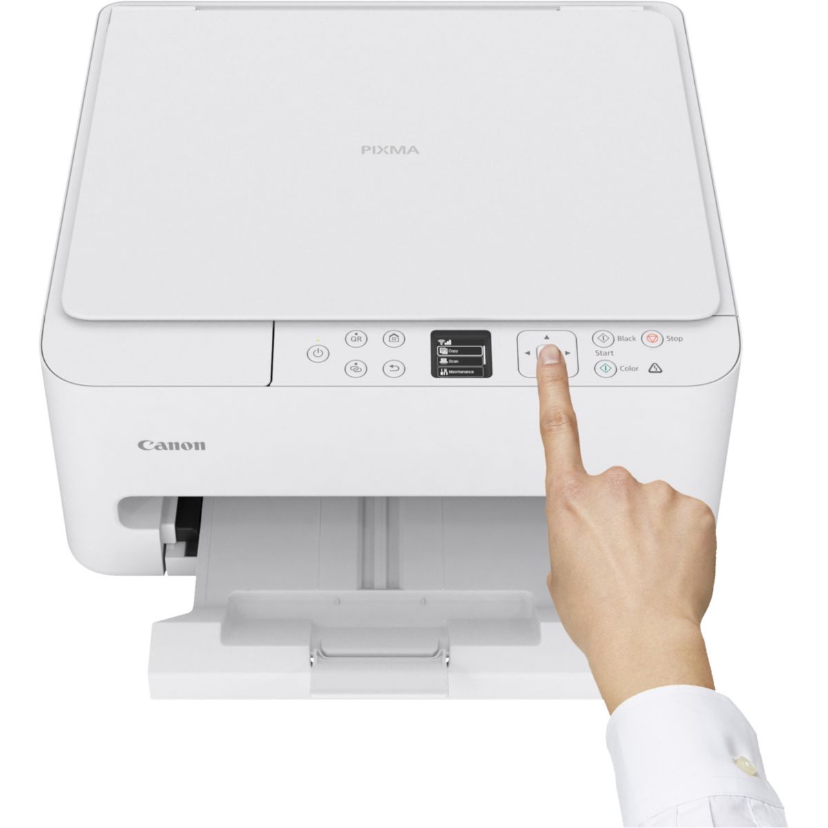 Imprimante jet d'encre PIXMA TS6550i WH couleur unique, CANON