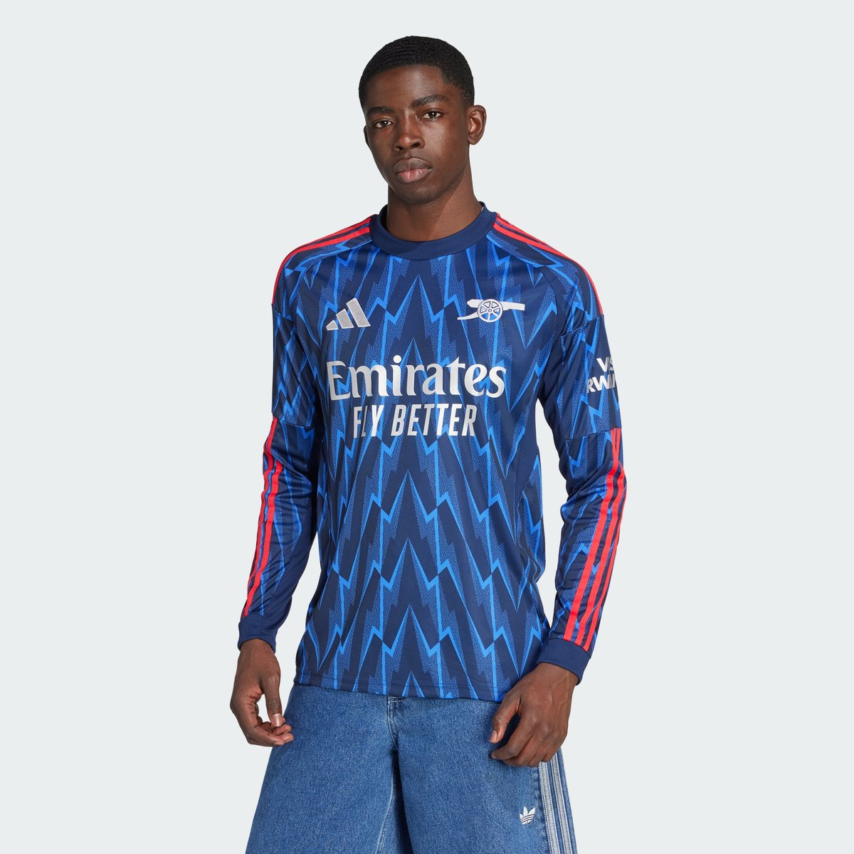 Arsenal 25/26 Maillot Extérieur Manches Longues Arsenal 25/26 Maillot Extérieur Manches Longues night indigo / grey two, adidas Performance