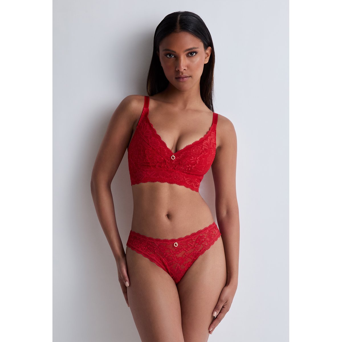 Tanga Rosessence rouge, AUBADE