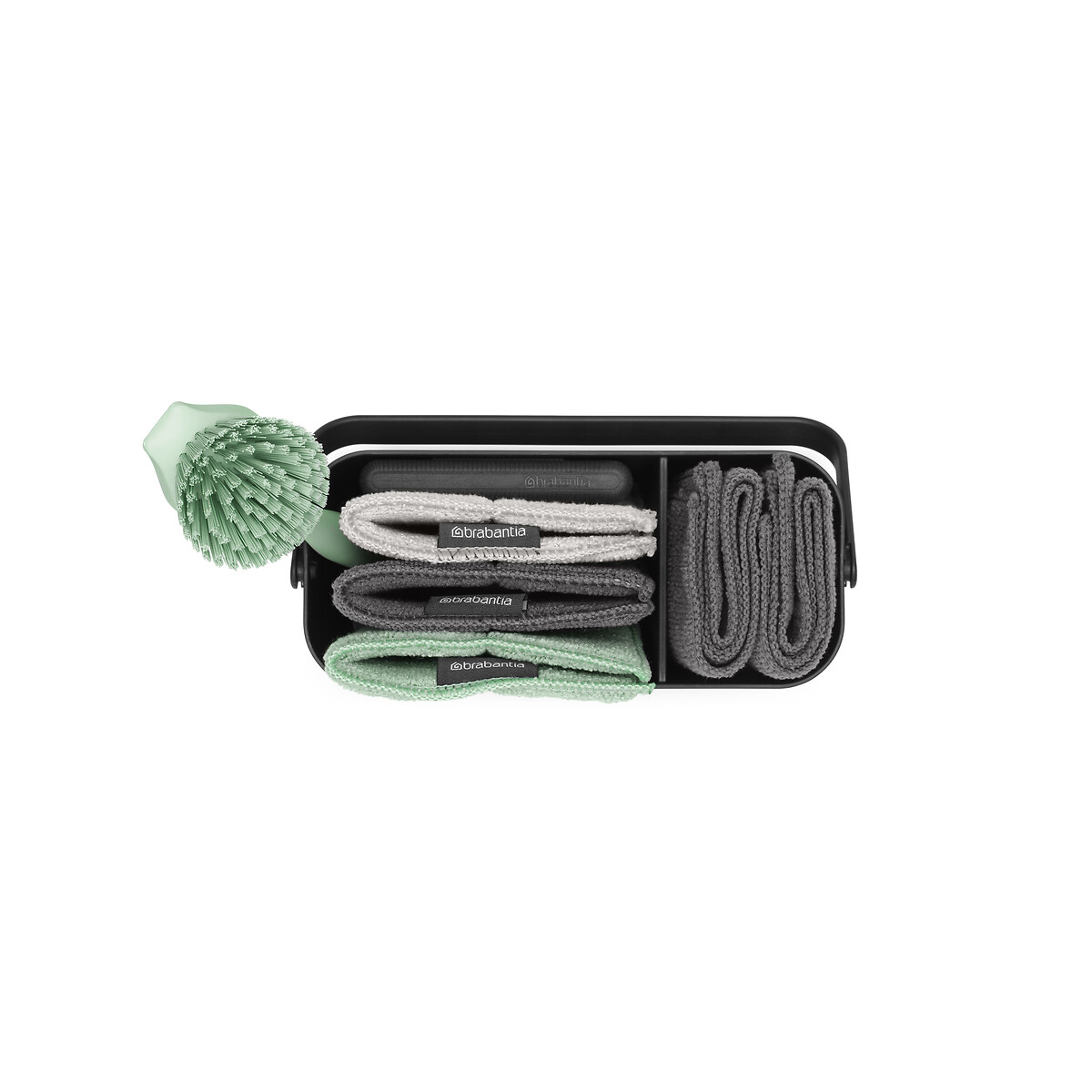 SinkSide Cleaning Set dark grey, BRABANTIA