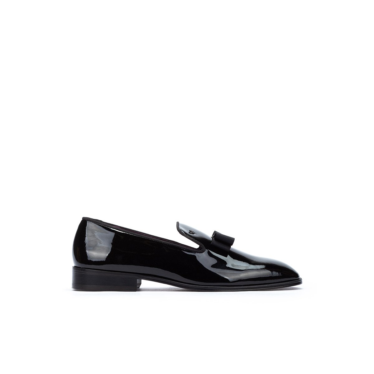 Mocassins cuir Charlestown black, MARTINELLI