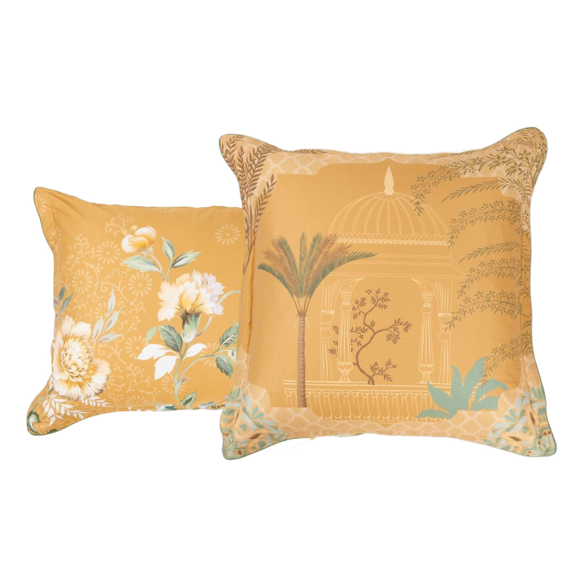 Taie D'oreiller Satin De Coton - PAVILLON DES SONGES motifs, TRADITION DES VOSGES