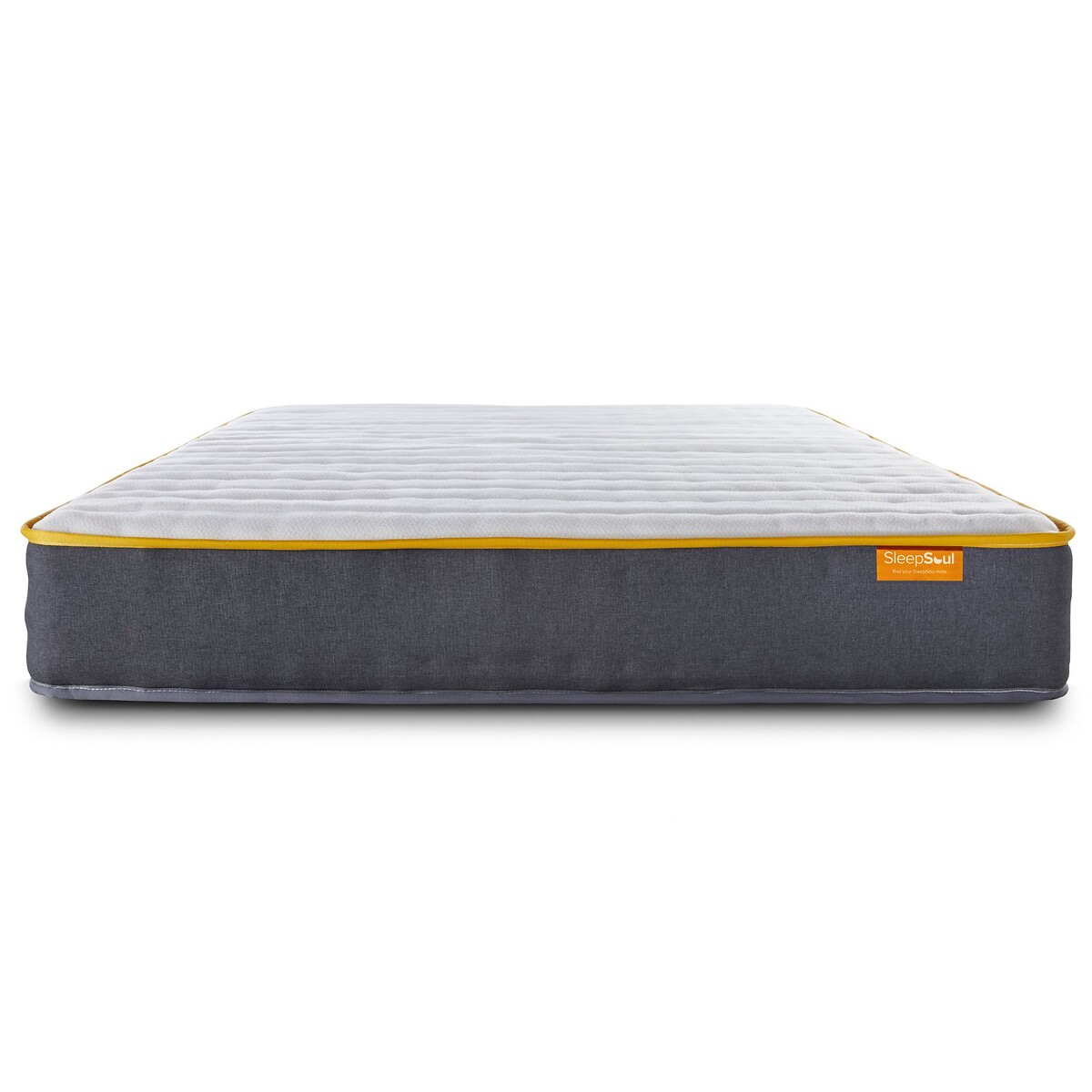 SleepSoul Balance Pocket Mattress white/grey, SLEEPSOUL