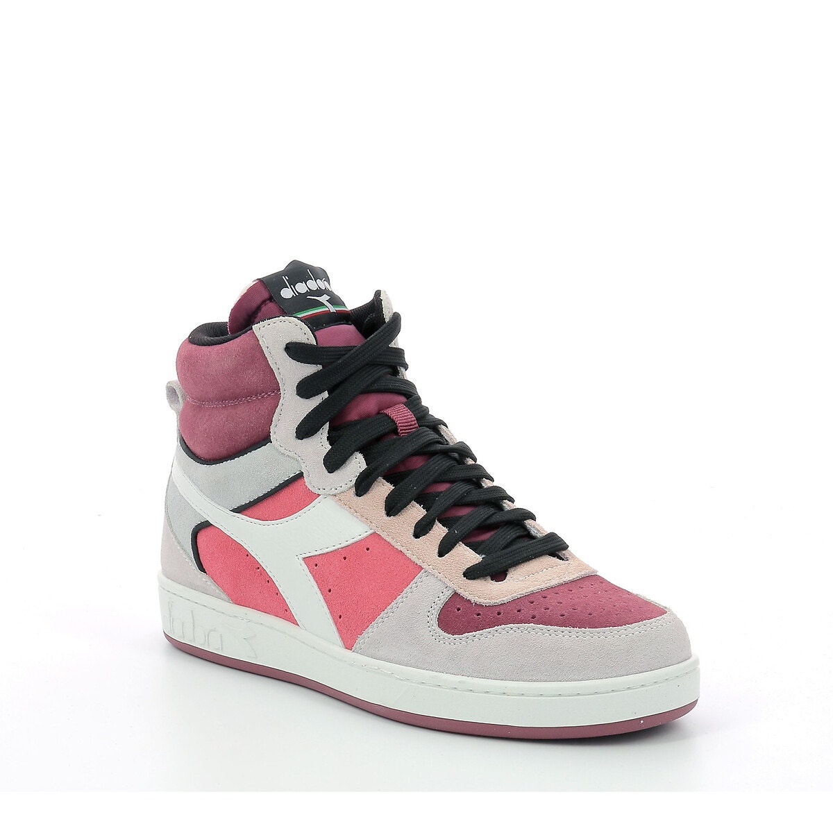 Baskets Magic Mid Suede WN rose/multicolore, DIADORA