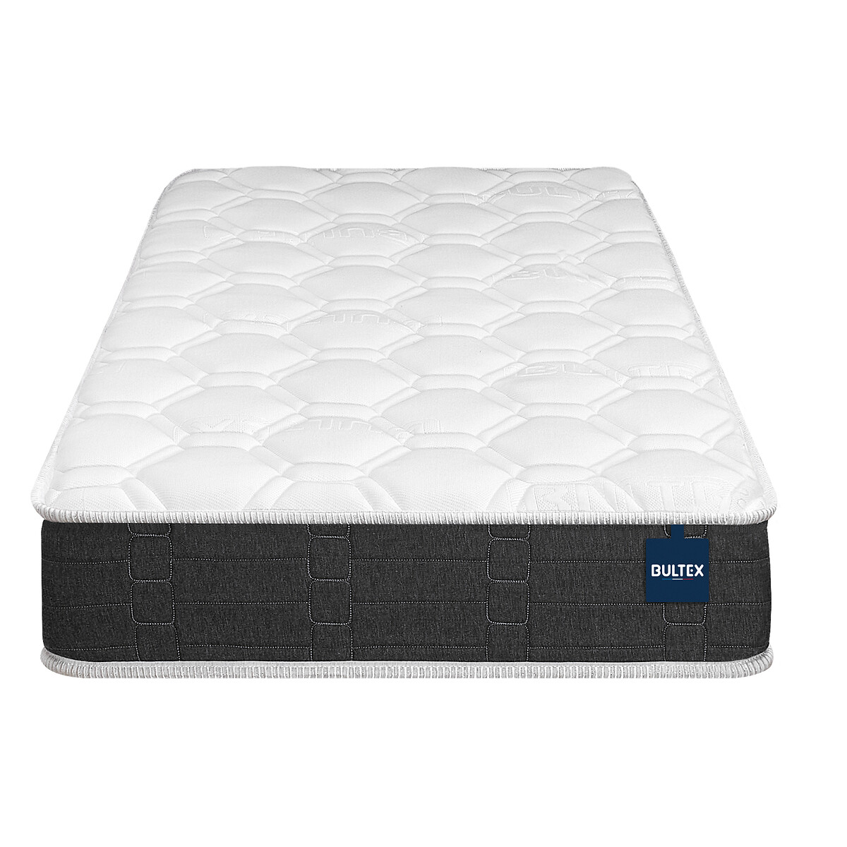 Materasso schiuma HR Regular BULTEX® 19 cm bianco/grigio fumo, BULTEX