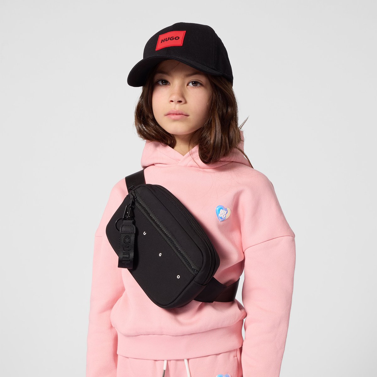 Sac banane black, HUGO KIDSWEAR