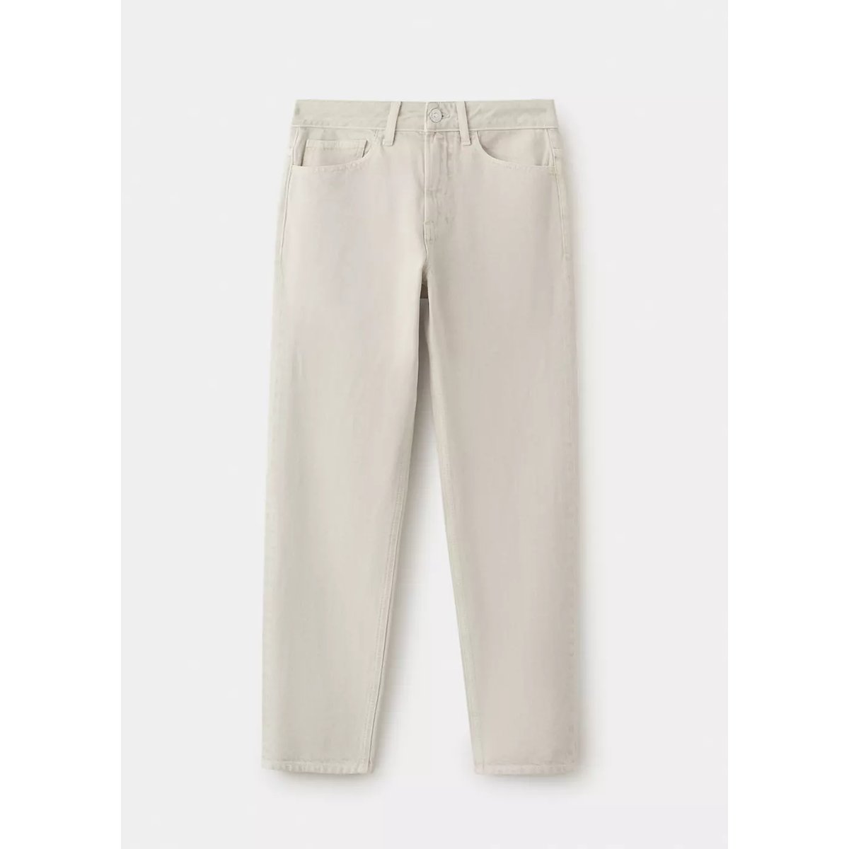 Jean regular-fit beige, MANGO TEEN