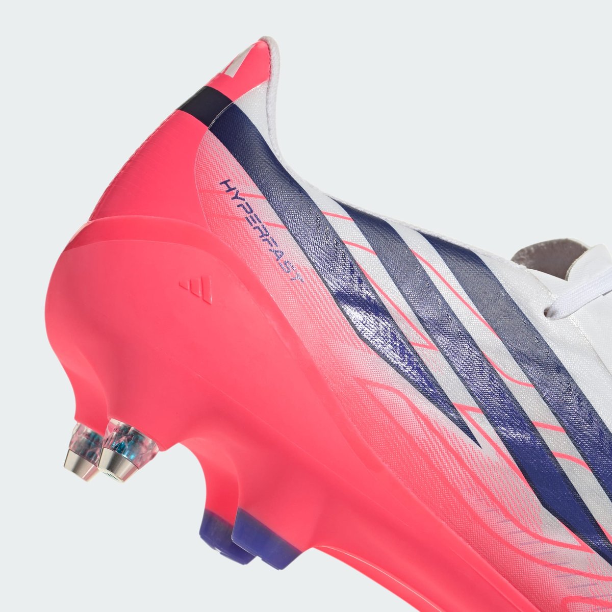 Chaussure De Football F50 Hyperfast League Terrain Gras Chaussure De Football F50 Hyperfast League Terrain Gras cloud white / solar purple / solar turbo, adidas Performance
