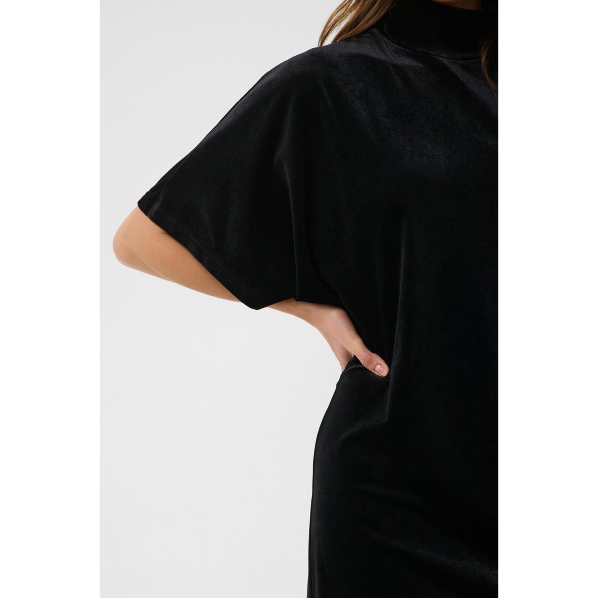 Robe noir black deep, KAFFE