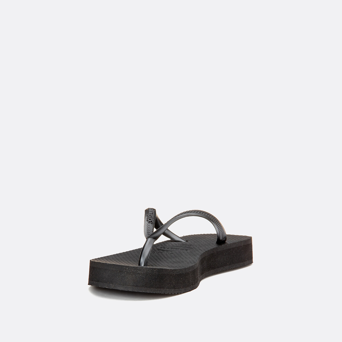 Infradito zeppa Slim Flatform nero , HAVAIANAS