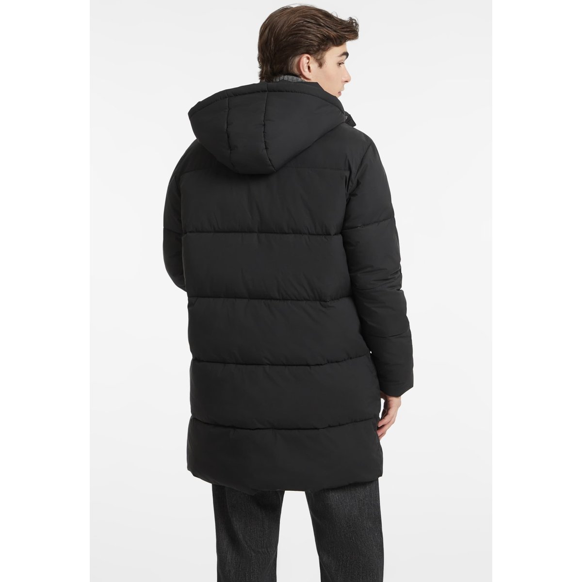 Doudoune Mi-Longue noir, GUESS JEANS