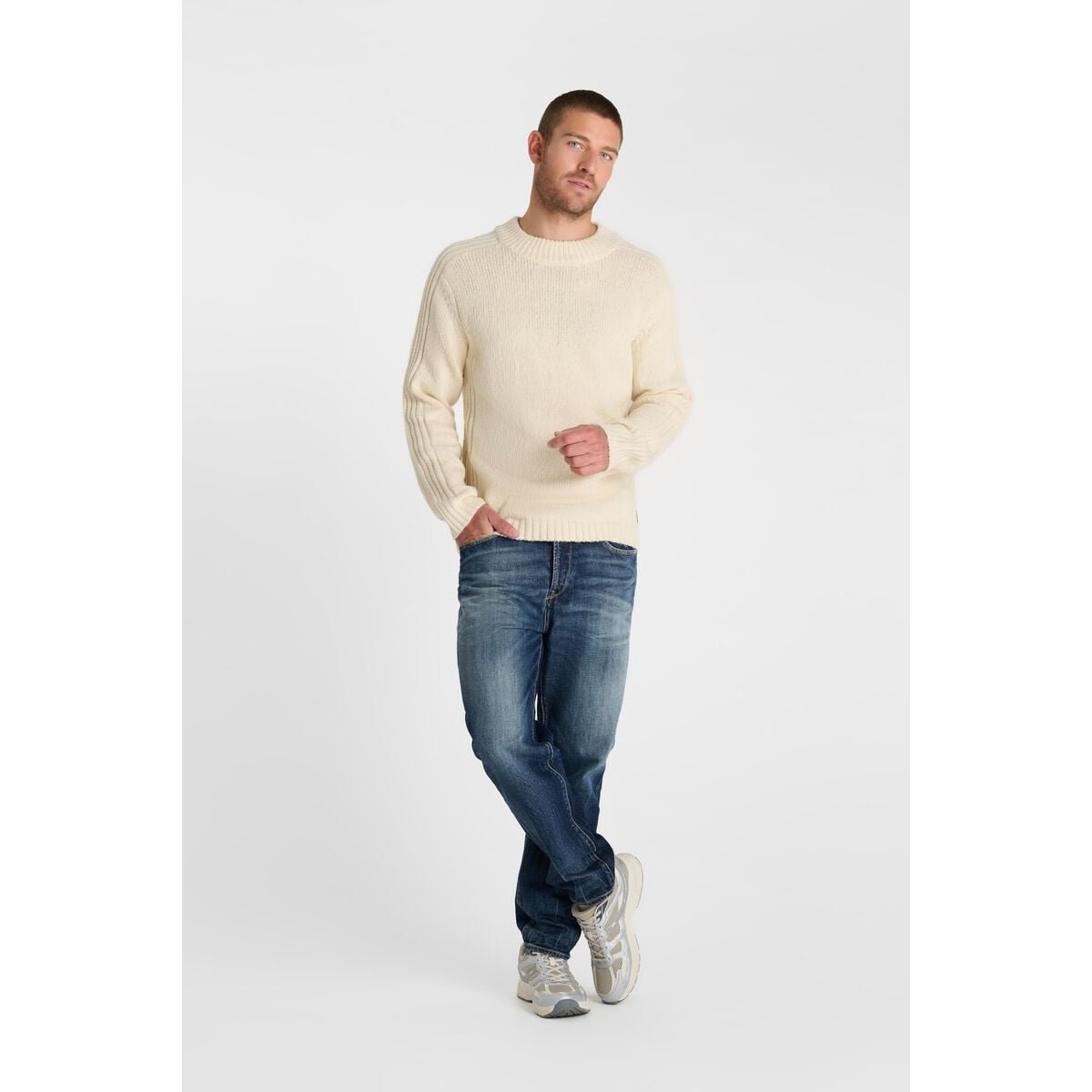 Pull TINO cream, LE TEMPS DES CERISES