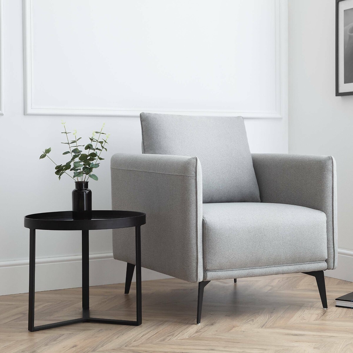 Roux Cosy Twill Armchair grey, SO'HOME